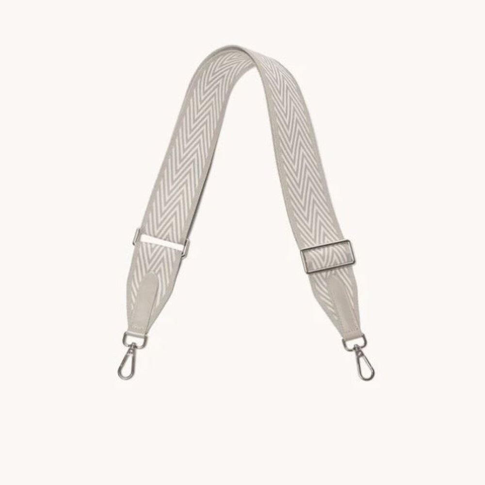 Senreve Adjustable Statement Shoulder Strap (Sand / Silver)
